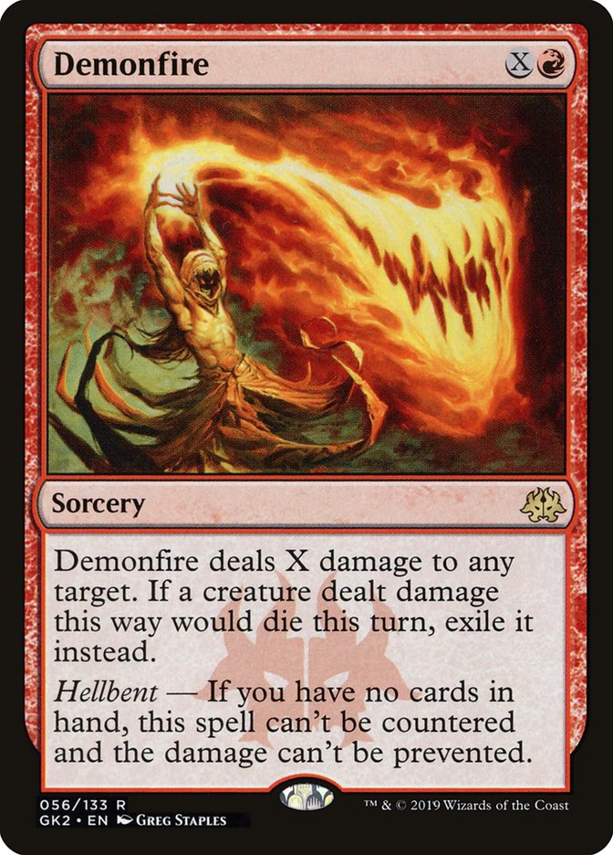 Demonfire [Ravnica Allegiance Guild Kit] | Boutique FDB TCG
