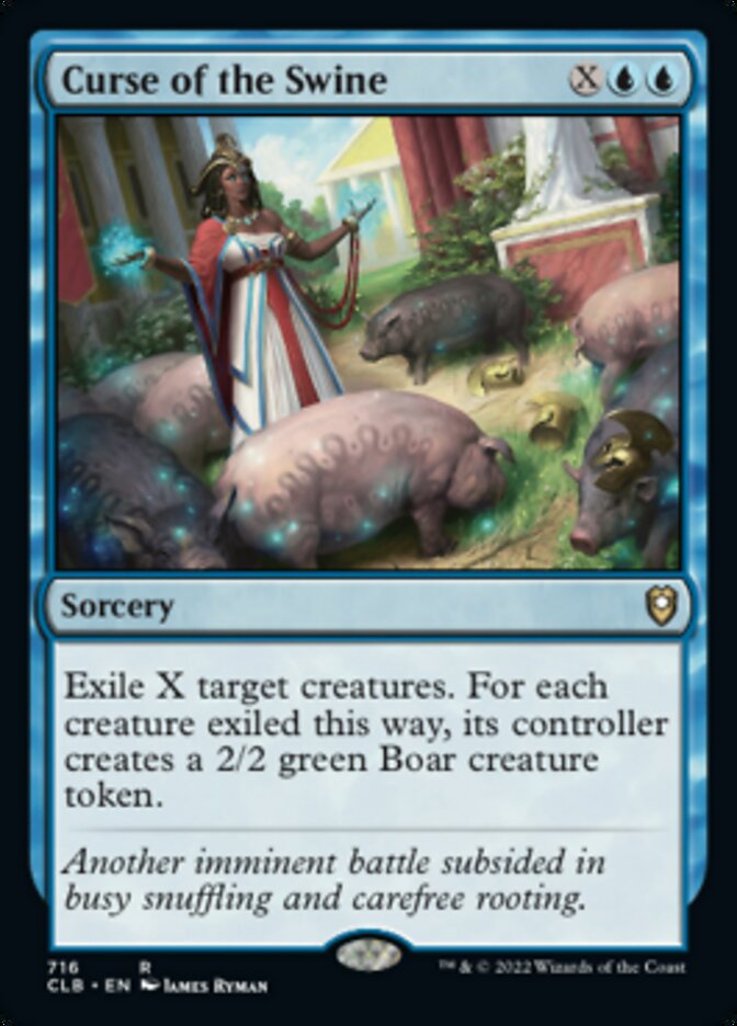 Curse of the Swine [Commander Legends: Battle for Baldur's Gate] | Boutique FDB TCG