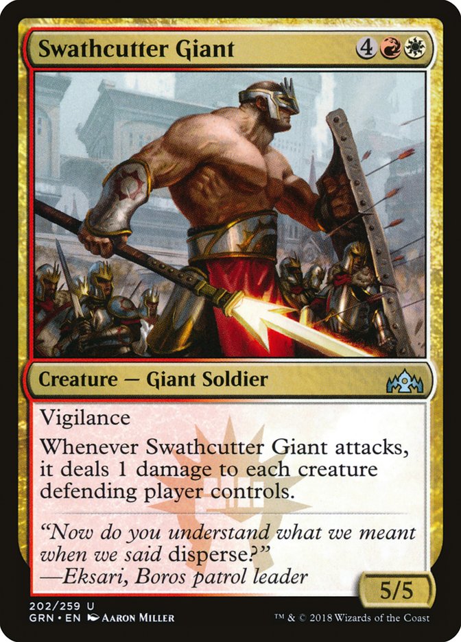 Swathcutter Giant [Guilds of Ravnica] | Boutique FDB TCG