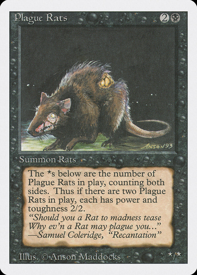 Plague Rats [Revised Edition] | Boutique FDB TCG