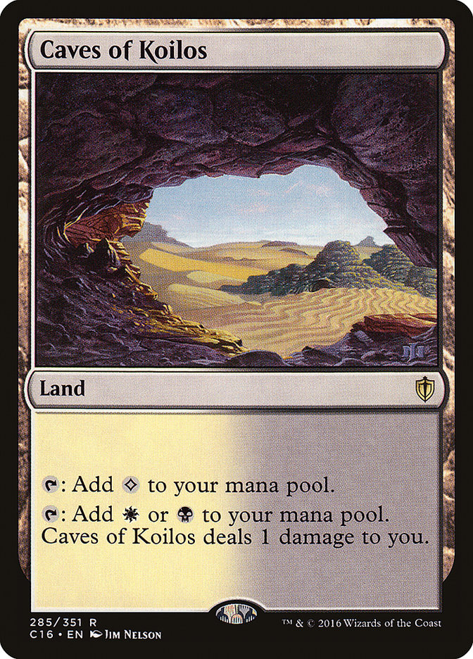 Caves of Koilos [Commander 2016] | Boutique FDB TCG