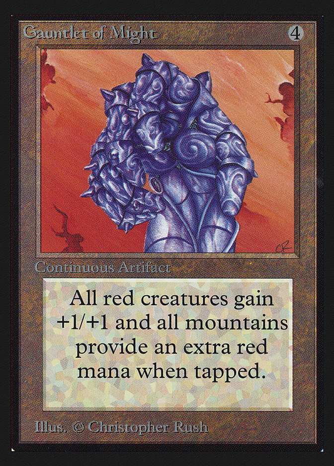 Gauntlet of Might [International Collectors' Edition] | Boutique FDB TCG
