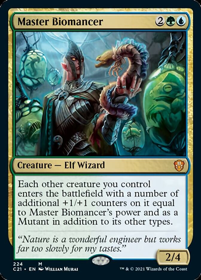 Master Biomancer [Commander 2021] | Boutique FDB TCG