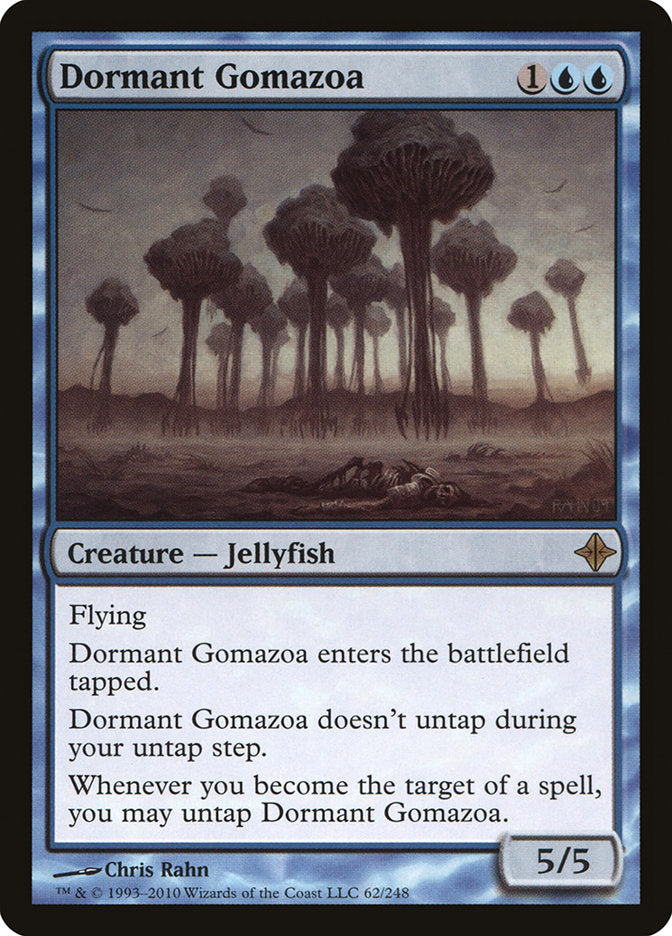 Dormant Gomazoa [Rise of the Eldrazi] | Boutique FDB TCG