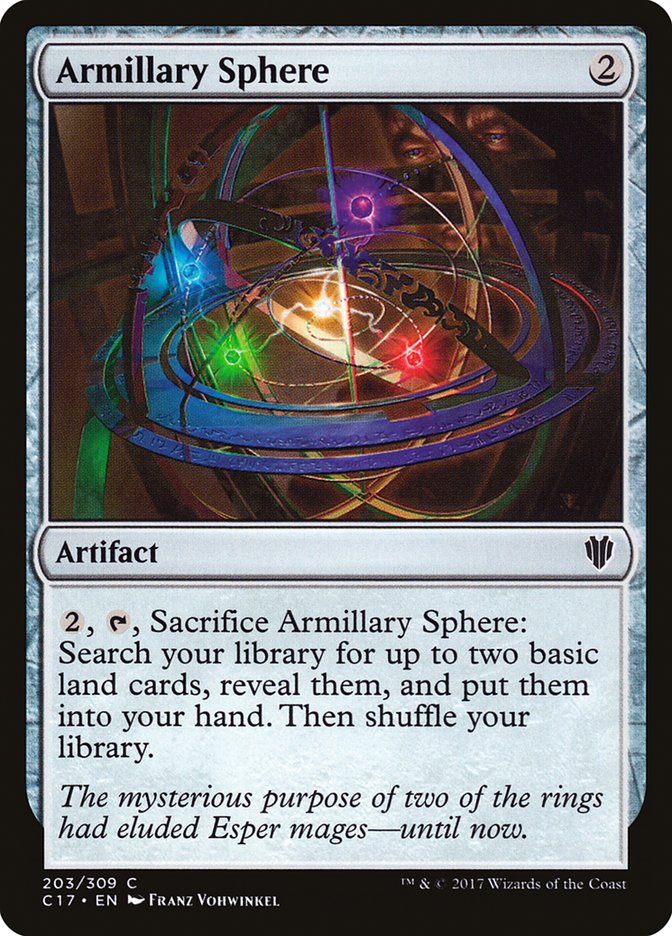 Armillary Sphere [Commander 2017] | Boutique FDB TCG