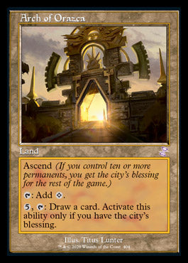 Arch of Orazca (Timeshifted) [Time Spiral Remastered] | Boutique FDB TCG