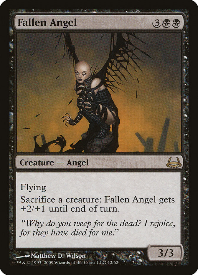 Fallen Angel [Duel Decks: Divine vs. Demonic] | Boutique FDB TCG