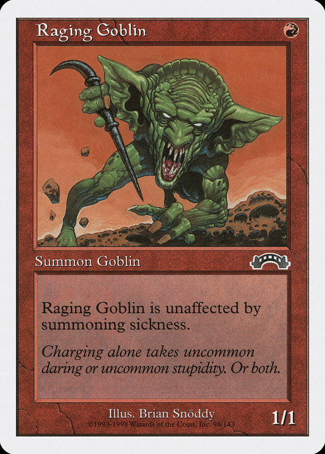 Raging Goblin [Anthologies] | Boutique FDB TCG