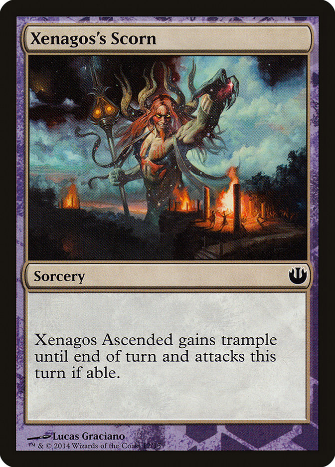 Xenagos's Scorn [Journey into Nyx Defeat a God] | Boutique FDB TCG