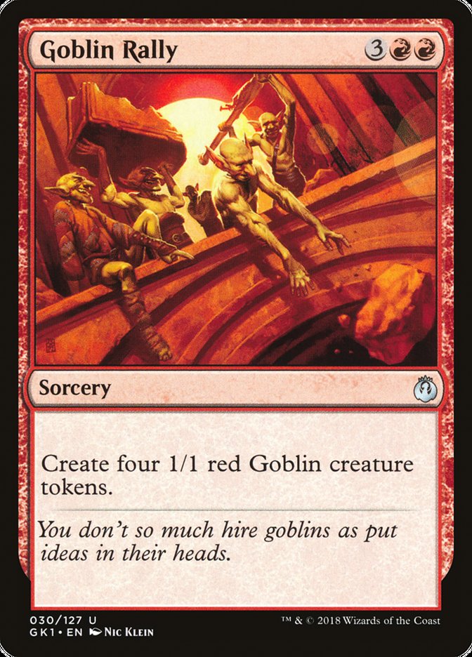 Goblin Rally [Guilds of Ravnica Guild Kit] | Boutique FDB TCG