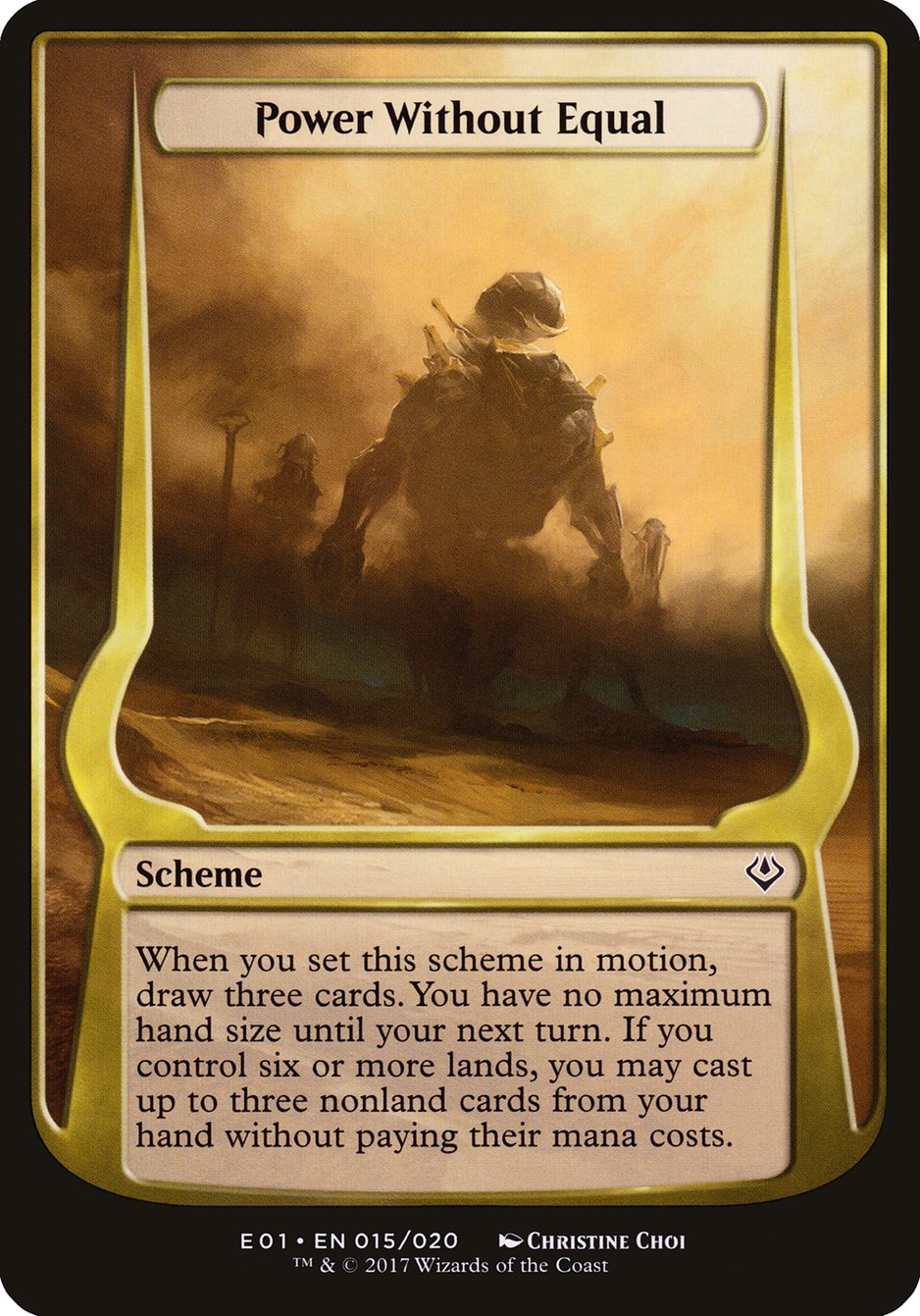 Power Without Equal (Schemes) [Archenemy: Nicol Bolas Schemes] | Boutique FDB TCG