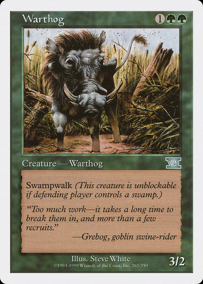 Warthog [Classic Sixth Edition] | Boutique FDB TCG