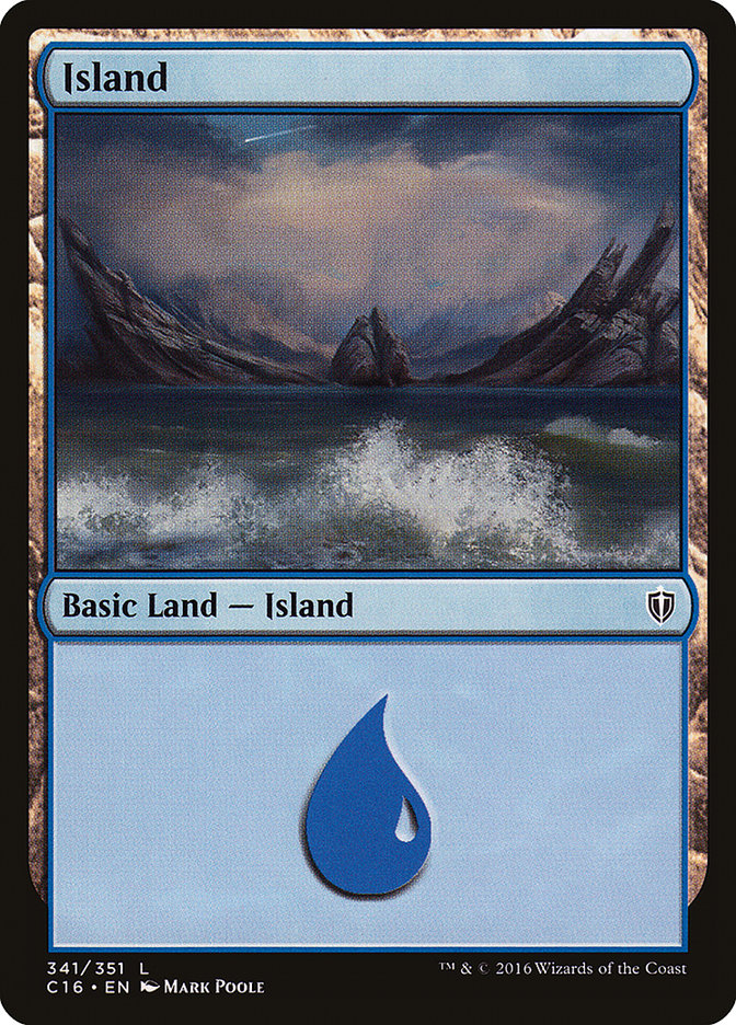 Island (341) [Commander 2016] | Boutique FDB TCG