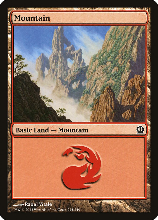 Mountain (245) [Theros] | Boutique FDB TCG