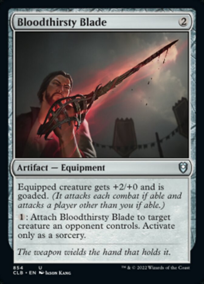 Bloodthirsty Blade [Commander Legends: Battle for Baldur's Gate] | Boutique FDB TCG