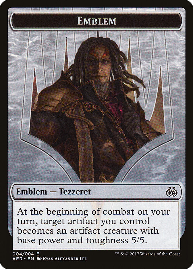 Tezzeret the Schemer Emblem [Aether Revolt Tokens] | Boutique FDB TCG