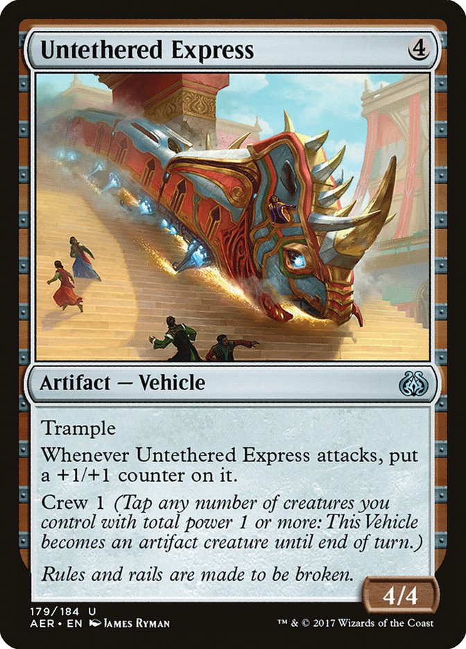 Untethered Express [Aether Revolt] | Boutique FDB TCG