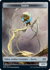 Servo // Soldier Double-Sided Token [Double Masters Tokens] | Boutique FDB TCG