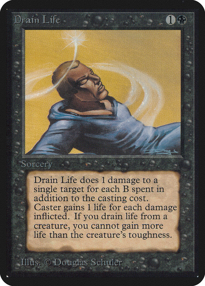 Drain Life [Alpha Edition] | Boutique FDB TCG