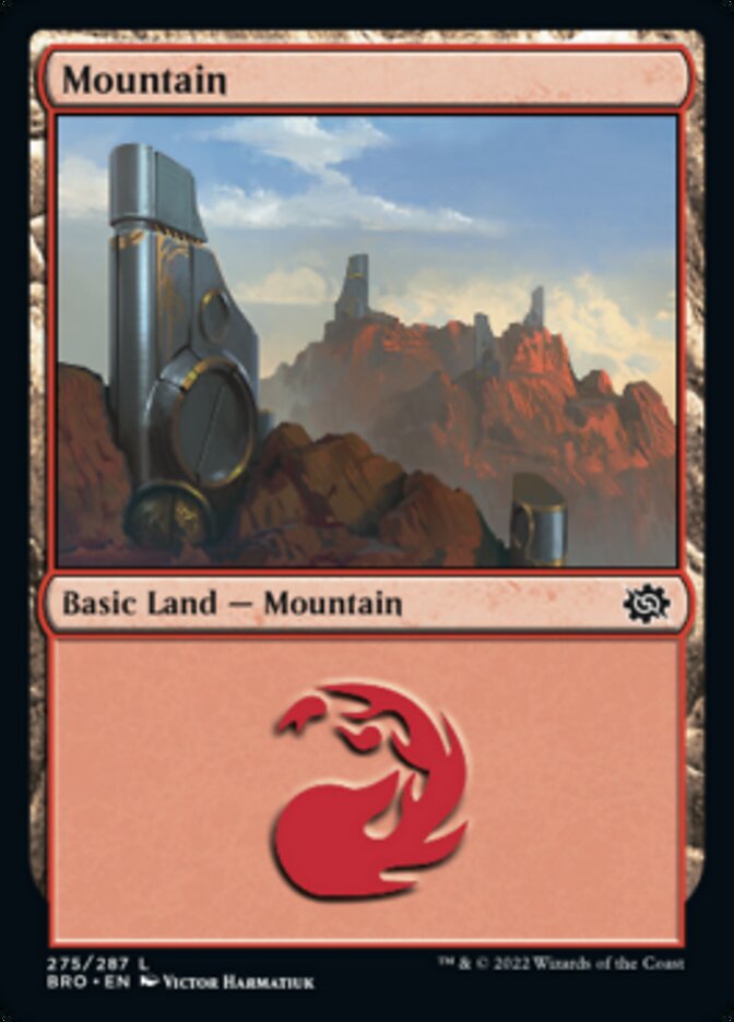 Mountain (275) [The Brothers' War] | Boutique FDB TCG