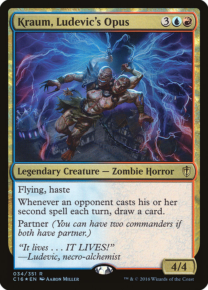 Kraum, Ludevic's Opus [Commander 2016] | Boutique FDB TCG