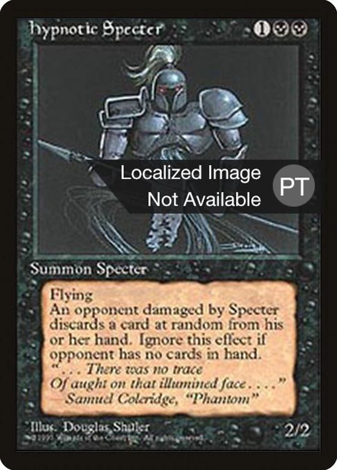 Hypnotic Specter [Fourth Edition (Foreign Black Border)] | Boutique FDB TCG