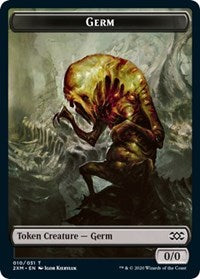 Germ // Human Soldier Double-Sided Token [Double Masters Tokens] | Boutique FDB TCG