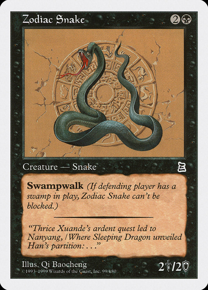 Zodiac Snake [Portal Three Kingdoms] | Boutique FDB TCG