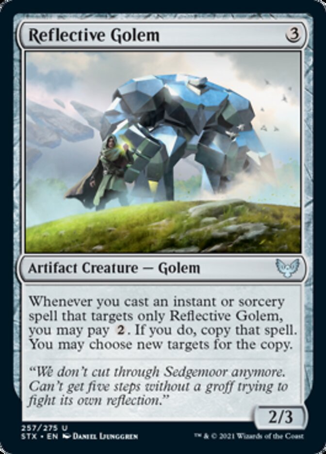 Reflective Golem [Strixhaven: School of Mages] | Boutique FDB TCG