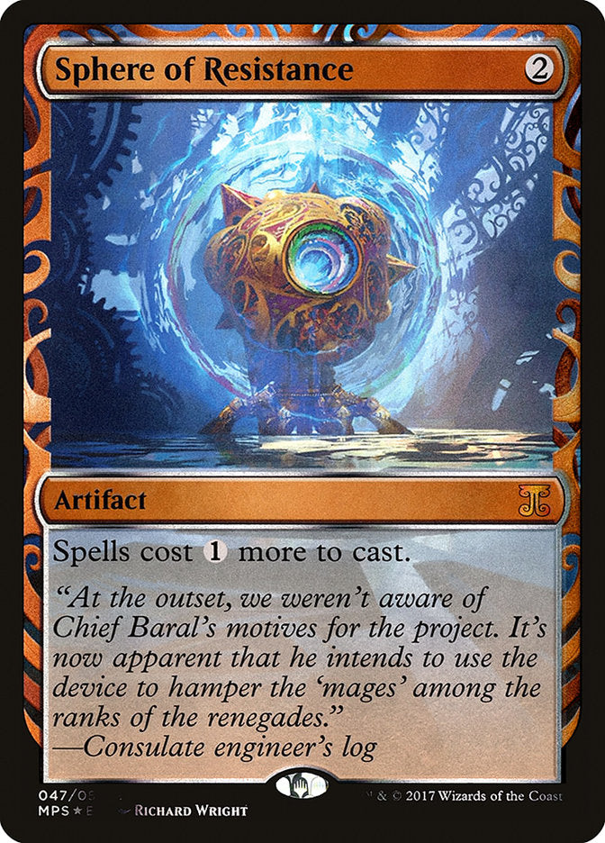 Sphere of Resistance [Kaladesh Inventions] | Boutique FDB TCG