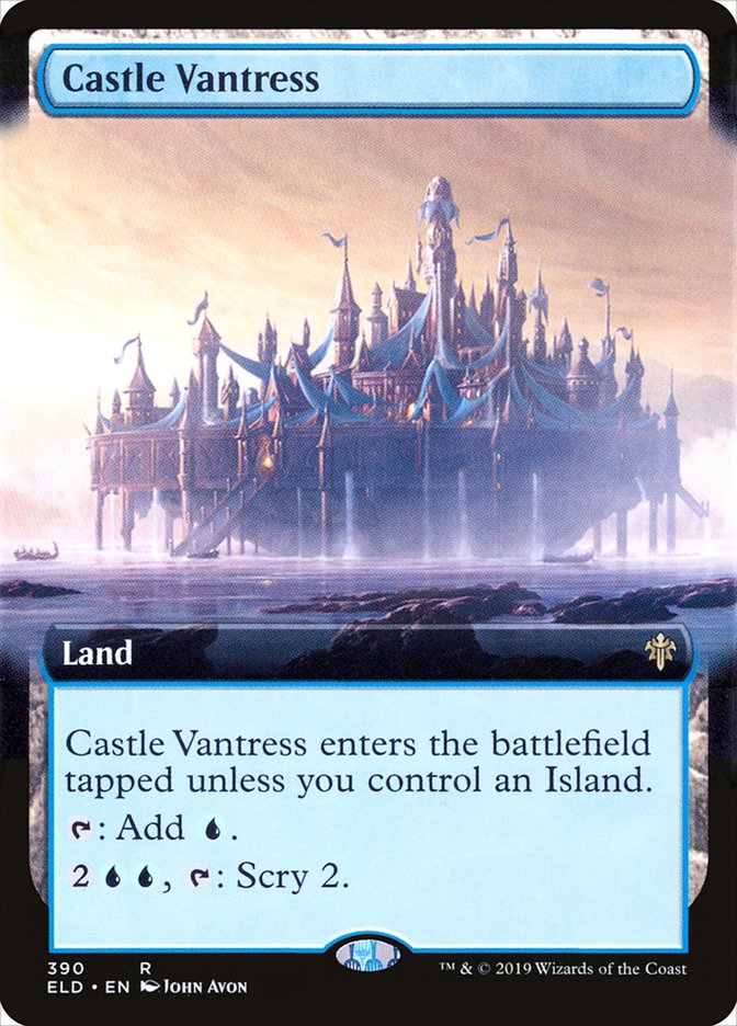 Castle Vantress (Extended Art) [Throne of Eldraine] | Boutique FDB TCG