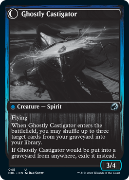 Covetous Castaway // Ghostly Castigator [Innistrad: Double Feature] | Boutique FDB TCG