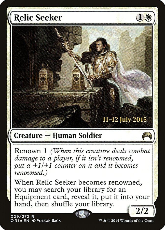 Relic Seeker [Magic Origins Prerelease Promos] | Boutique FDB TCG