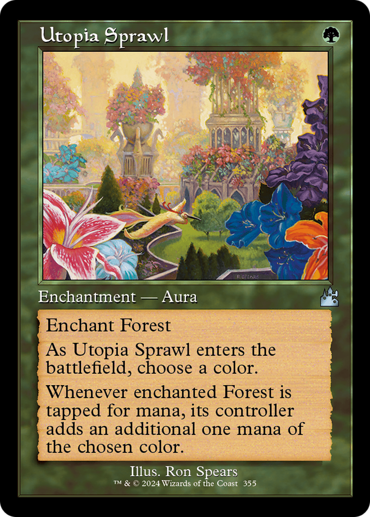 Utopia Sprawl (Retro Frame) [Ravnica Remastered] | Boutique FDB TCG