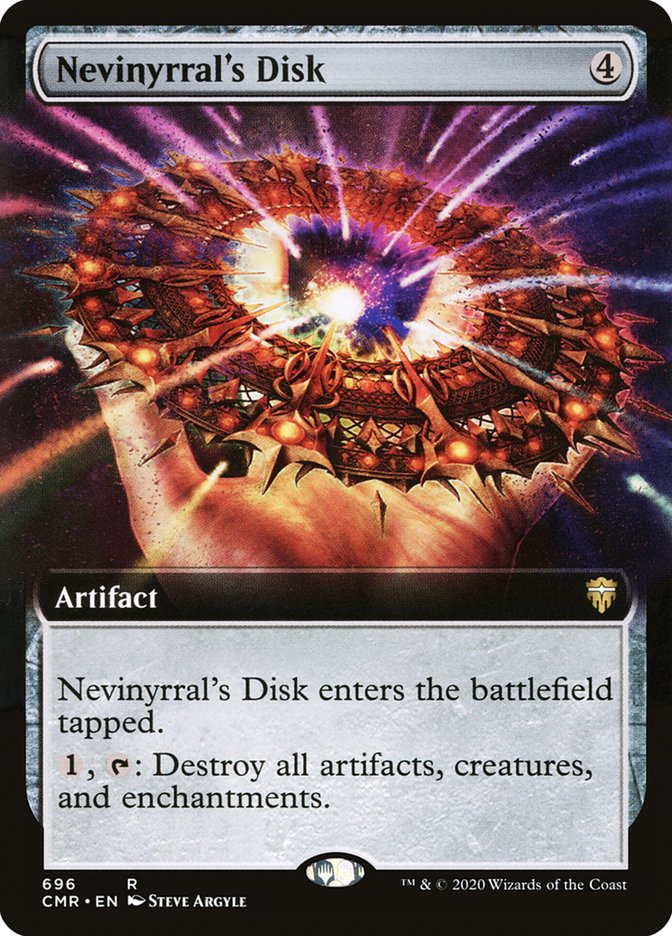 Nevinyrral's Disk (Extended Art) [Commander Legends] | Boutique FDB TCG