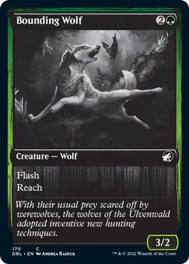 Bounding Wolf [Innistrad: Double Feature] | Boutique FDB TCG