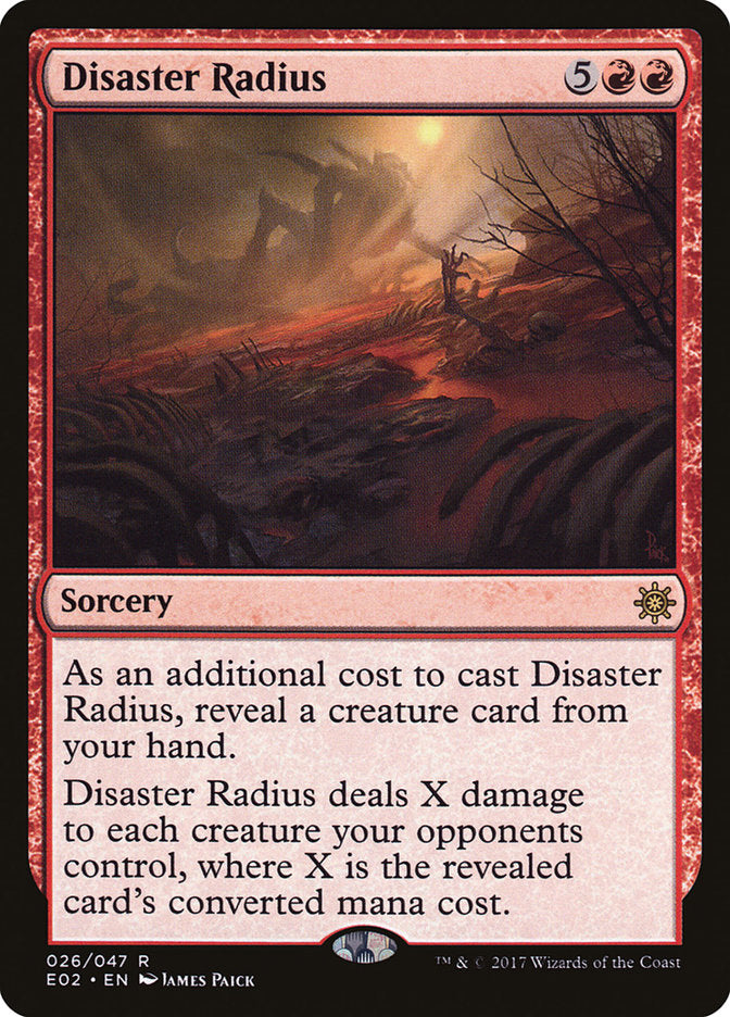 Disaster Radius [Explorers of Ixalan] | Boutique FDB TCG