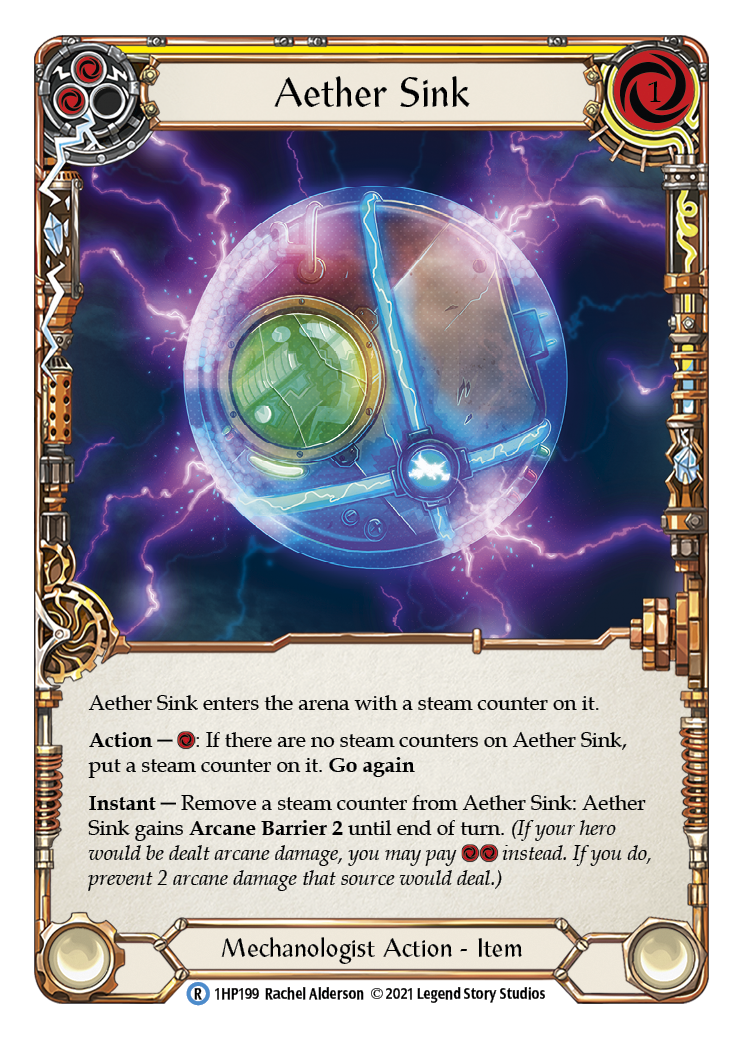 Aether Sink [1HP199] (History Pack 1) | Boutique FDB TCG