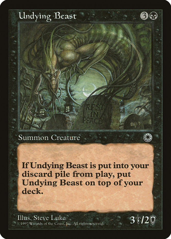 Undying Beast [Portal] | Boutique FDB TCG