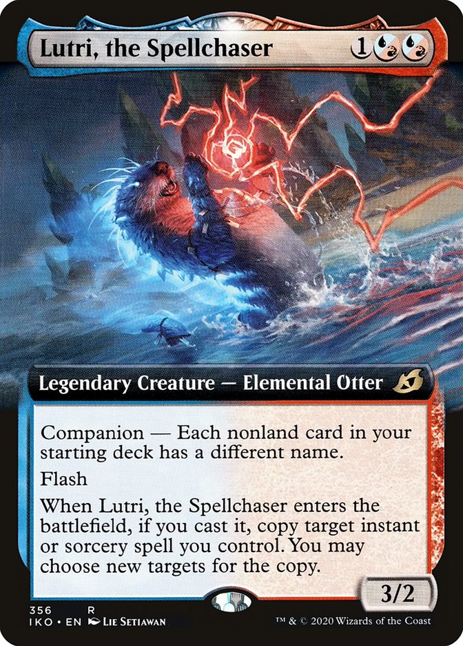 Lutri, the Spellchaser (Extended Art) [Ikoria: Lair of Behemoths] | Boutique FDB TCG