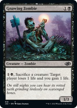 Gnawing Zombie [Jumpstart 2022] | Boutique FDB TCG