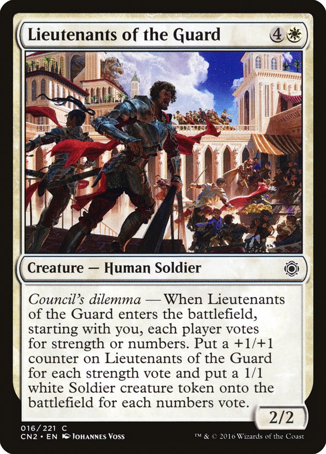 Lieutenants of the Guard [Conspiracy: Take the Crown] | Boutique FDB TCG