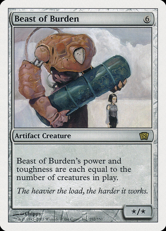 Beast of Burden [Eighth Edition] | Boutique FDB TCG