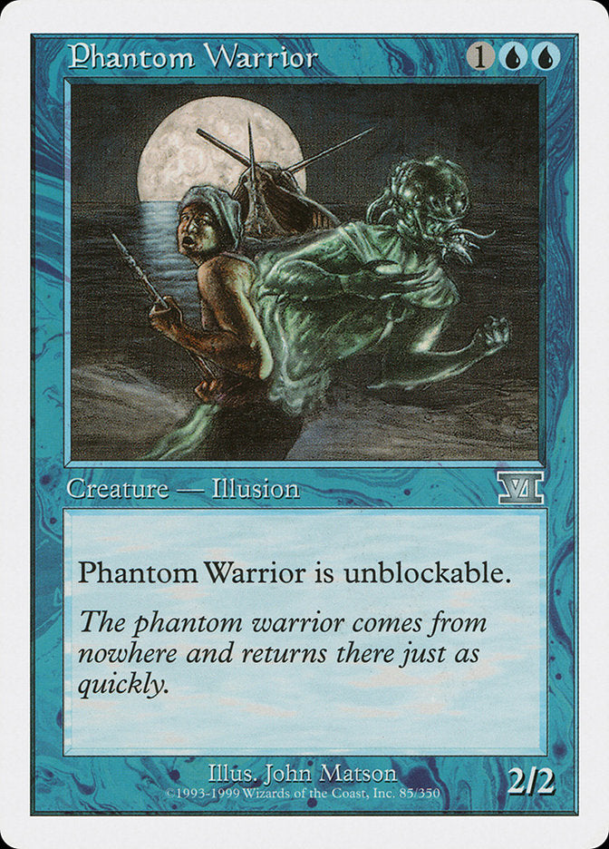 Phantom Warrior [Classic Sixth Edition] | Boutique FDB TCG