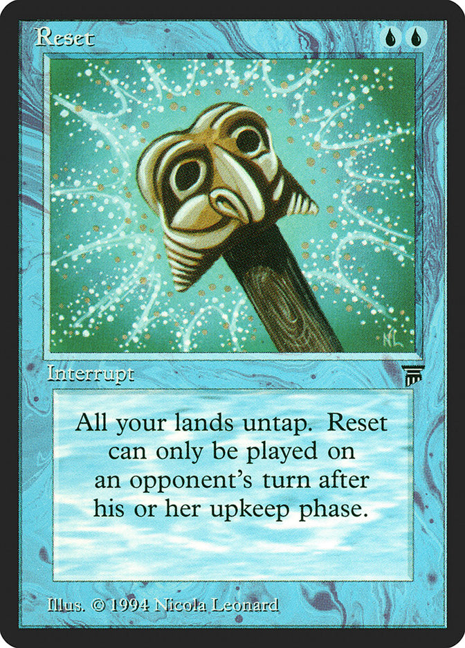 Reset [Legends] | Boutique FDB TCG