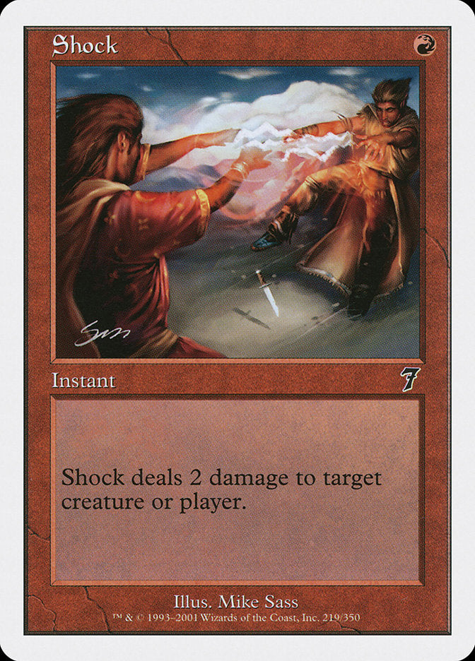 Shock [Seventh Edition] | Boutique FDB TCG
