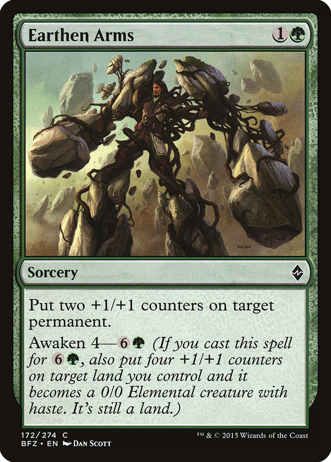 Earthen Arms [Battle for Zendikar] | Boutique FDB TCG