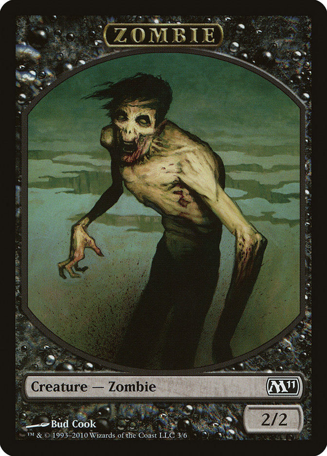 Zombie Token [Magic 2011 Tokens] | Boutique FDB TCG