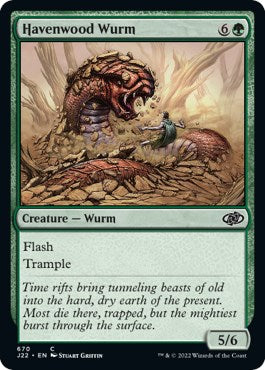 Havenwood Wurm [Jumpstart 2022] | Boutique FDB TCG