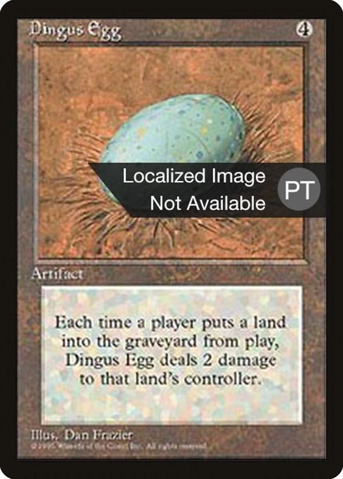 Dingus Egg [Fourth Edition (Foreign Black Border)] | Boutique FDB TCG